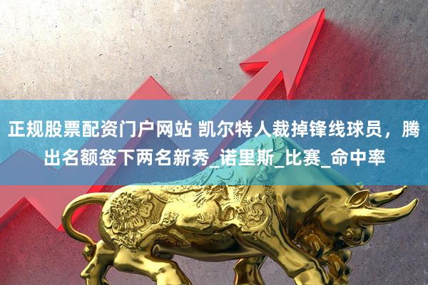 正规股票配资门户网站 凯尔特人裁掉锋线球员，腾出名额签下两名新秀_诺里斯_比赛_命中率